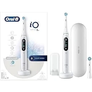 Abbildung von Oral B iO Series 8n Weiß mit extra Aufsteckbürste
