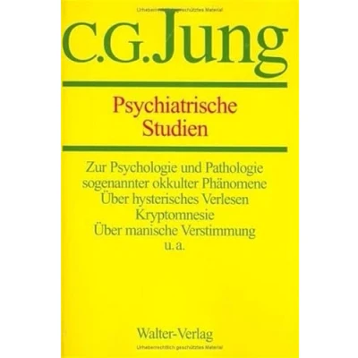 Abbildung von C.G.Jung, Gesammelte Werke. Bände 1 20 Hardcover: Werke, Bde., Briefe, 3 Bde. und Suppl. in 30 Tl. Bdn., Bd.1, Psychiatrische Studien: Werke