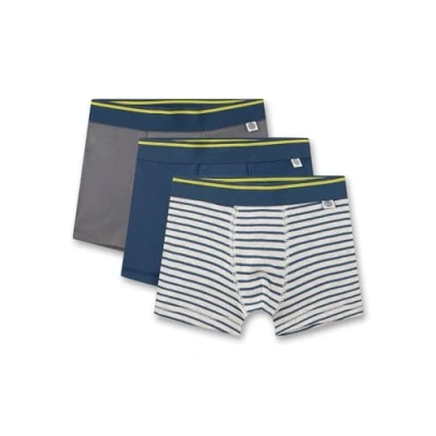 Abbildung von Sanetta Jungen Shorts (Dreierpack) Beige Hochwertige und nachhaltige Unterhose für aus Bio Baumwolle. Inhalt: 3er Set Unterwäsche 092