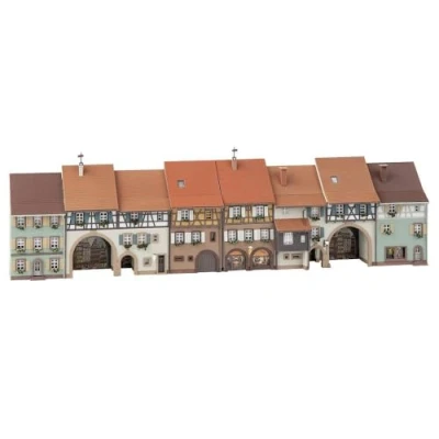 Abbildung von Faller Modelleisenbahn Gebäude N 6 Reliefhäuser Altstadt