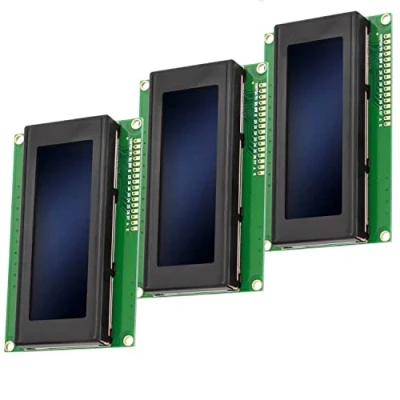 Abbildung von AZDelivery 3 x HD44780 2004 LCD Display 4x20 Zeichen mit blauem Hintergrund und weißen kompatibel Arduino Raspberry Pi inklusive E Book!