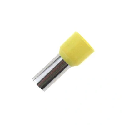Abbildung von 50x Aderendhülsen isoliert 25,0mm² / 16mm gelb