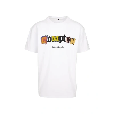 Abbildung von Upscale by Mister Tee Compton L A Tshirt print, Herren, Größe: XS, White