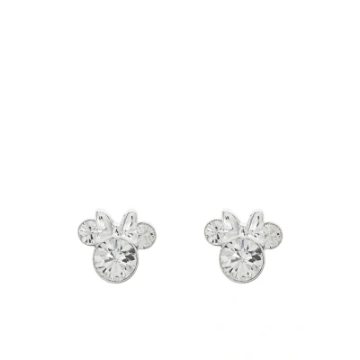 Abbildung von Disney Minnie April Birthstone STUD Ohrringe, Damen, Größe: 0, Silver