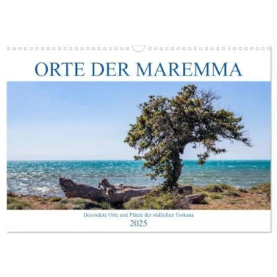 Abbildung von Orte der Maremma (Wandkalender 2025 DIN A3 quer), CALVENDO Monatskalender