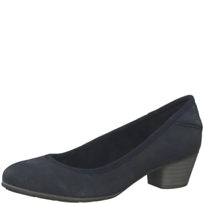 Abbildung von s.Oliver Damen Pumps Kleiner Absatz Elegant, Blau (Navy), 42 EU