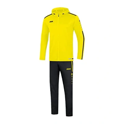 Abbildung von JAKO Herren Präsentationsanzug Striker 2.0 mit Kapuze, neongelb/schwarz, L, M9619