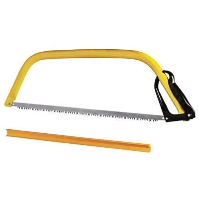 Abbildung von Stanley Bügelsäge Hobelzahnung (610 mm Länge, Hardpoint Hobelzahnung, ergonomischer Spanngriff, Schwedenstahl) 1 15 368