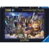 Abbildung von Ravensburger Puzzle 3000 Teile Harry Potter Hogwarts Interior 17561, Puzzleteile
