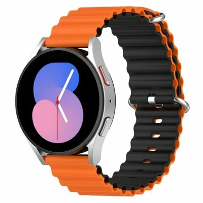 Abbildung von Ocean Style Armband Orange/Schwarz Samsung Galaxy Watch 6 40mm &amp; 44mm