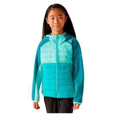 Abbildung von Kinder Jacke Isoliert Kielder Hybrid IX. teal und light blue