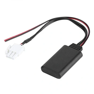 Abbildung von BOROCO Dingln 3 Pin AUX Bluetooth Wireless Audio Kabel Adapter Stereo Musik Fit for GL1800 Goldwing