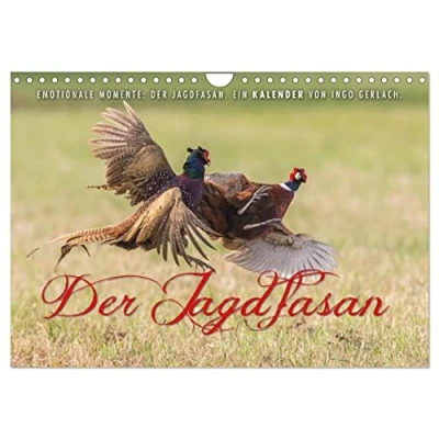Abbildung von Emotionale Momente: Der Jagdfasan. (Wandkalender 2025 DIN A4 quer), CALVENDO Monatskalender
