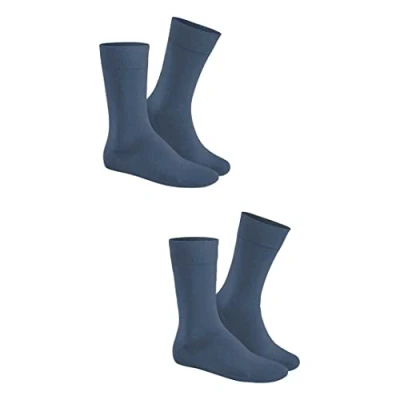 Abbildung von Hudson Herren Socken, 024491 Only, 2er Pack, Gr. 43/46, Blau (Marinemeliert 0387)