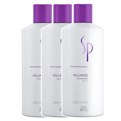 Abbildung von 3er Wella Professionals SP Volumize Shampoo 500 ml