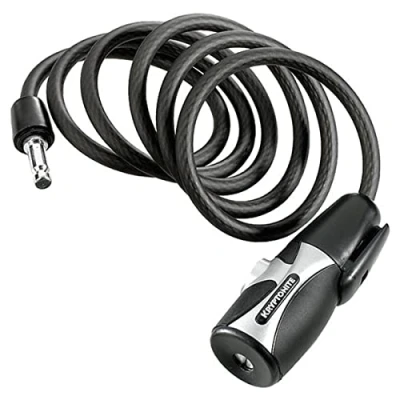 Abbildung von Kryptonite Unisex Erwachsene Kryptoflex Schlösser, Schwarz, 150 cm