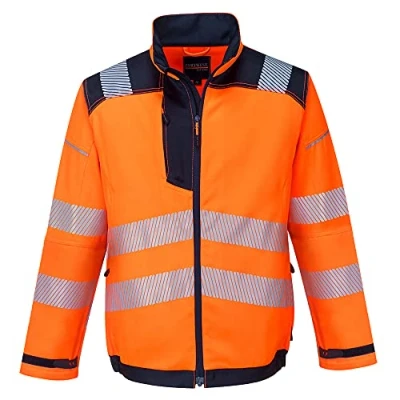 Abbildung von Portwest PW3 Warnschutzjacke, Größe: L, Farbe: Orange/Marine, T500ONRL