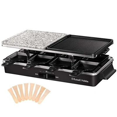 Abbildung von RUSSELL HOBBS Raclette &quot;26280 56&quot;, 8 St. Raclettepfännchen, 1400 W, Grill für Personen, Multi