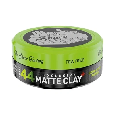 Abbildung von The Shave Factory Premium Pomade Professionelles Haarstyling für Männer mit langanhaltendem Halt, Glanz und Kontrolle Professionelle Friseure, Friseurqualität 150ML (44 Comb Over Power)
