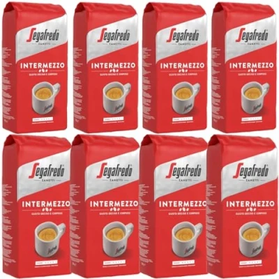 Abbildung von Segafredo Kaffee Espresso Intermezzo, 8x1000g Bohnen