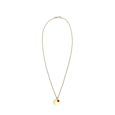 Abbildung von Elli Birthstone November Halskette, Damen, Größe: 45, Rot