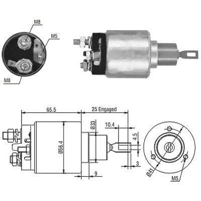 Abbildung von MEAT &amp; DORIA 231809 Lenkstockschalter FIAT: Doblo II Kombi