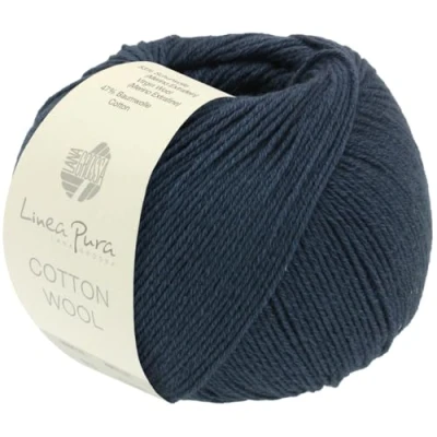 Abbildung von LANA GROSSA COTTON WOOL Häkelwolle, 195 m (klassisches Schurwollgarn mit Baumwolle), 50 g