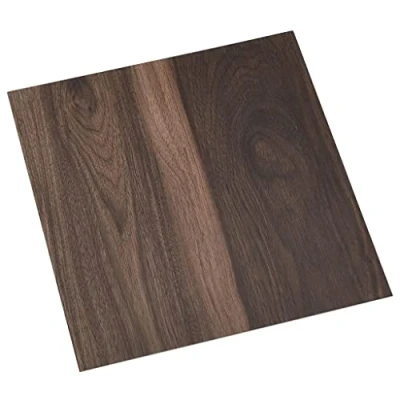 Abbildung von vidaXL 20x PVC Fliese Selbstklebend Vinylboden Bodenbelag Laminat Dielen Planken Vinyl Fliesen Laminatboden Fußboden Wohnzimmer 1,86m² Dunkelbraun