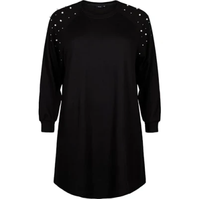 Abbildung von Zizzi Strickkleid, Damen, Größe: 42/44, Black