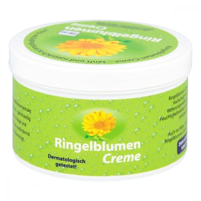 Abbildung von Ringelblumen Creme