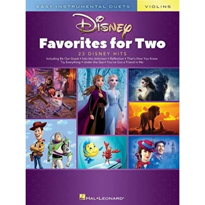 Abbildung von Disney Favorites for Two Violin: Easy Instrumental Duets Violin Edition