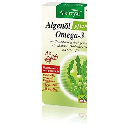 Abbildung von Alsiroyal Algenöl pflanzlich Omega 3 30Stück 30 g