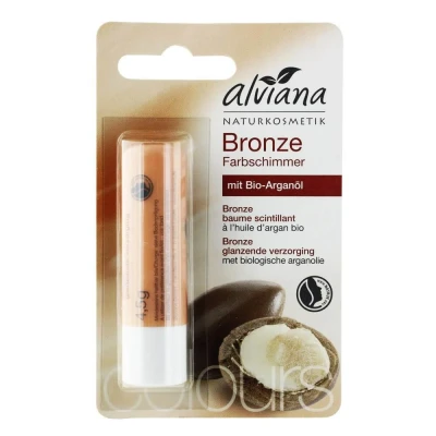 Abbildung von alviana Lippenpflegestift Bronze mit Arganöl 4,5g