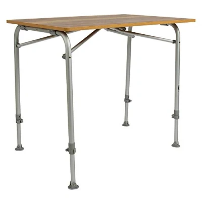 Abbildung von Bo Camp Falttisch Camping Garten Klapp Tisch Klappbar Höhenverstellbar 59 72 cm