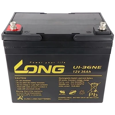 Abbildung von Kung Long U1 36NE Akku Blei 12 Volt 36Ah mit