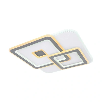Abbildung von LED Deckenlampe Kique, App steuerbar, weiß, Länge 50 cm, CCT