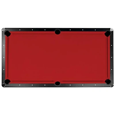 Abbildung von Championship Hathaway Saturn Ii Billiards Cloth Pool Table Felt, Red, 8 feet Billardtuch Billardtisch Filz, rot, 2,4 m