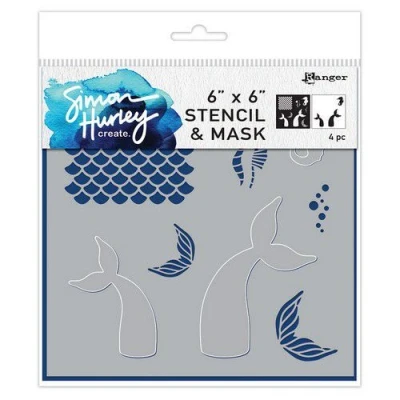 Abbildung von Ranger Simon Hurley Create. Schablone Mermaid Maker
