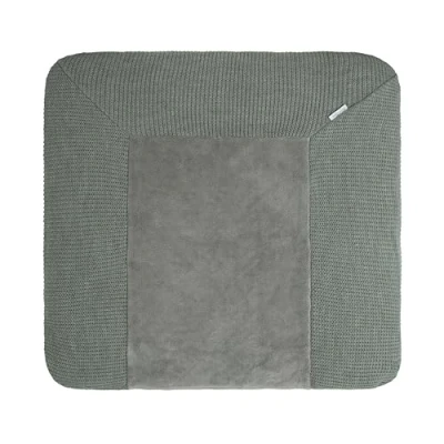 Abbildung von Baby&#039;s Only Baby Wickelauflagenbezug 75x85 cm Wickelauflage Hope Strickbezug für Wickelunterlage Bezug Jungen und Mädchen Urban Green