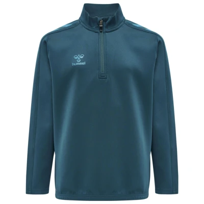 Abbildung von hummel hmlCORE XK Half Zip Poly Sweat Kids, Blue Coral, 164