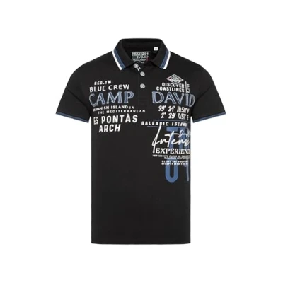 Abbildung von CAMP DAVID Poloshirt aus Baumwolle