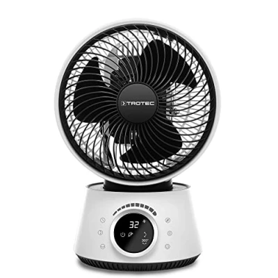 Abbildung von TROTEC Turboventilator 360 Turbo Ventilator TVE 100, 26 Watt Leistung, 32 Geschwindigkeitsstufen