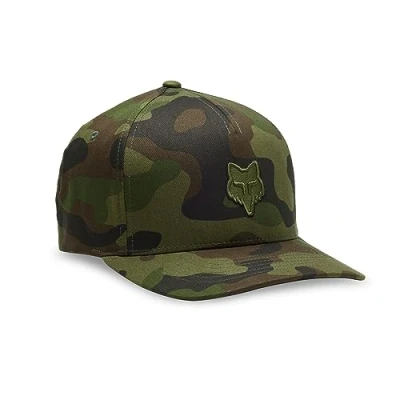 Abbildung von Fox Racing Men&#039;s Head Green Camo Flexfit Hat LXL