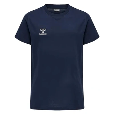Abbildung von Hummel MOVE GRID Tshirt print für Kinder, Größe: 176, Marine