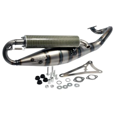 Abbildung von Auspuff YASUNI Scooter R Carbon/Aramid YAMAHA Aerox 50 Cat (ab Bj. 2003) Typ:SA14