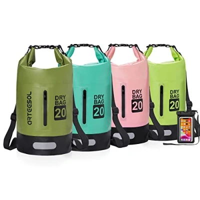 Abbildung von Blackace arteesol Dry Bag 5L 10L 20L 30L Waterproof trockener Beutel/Sack wasserdichte Tasche mit Langem justierbarem Bügel für Kayaking Boots Ausflug Kanu/Fischen/Rafting/Schwimmen/Snowboarding