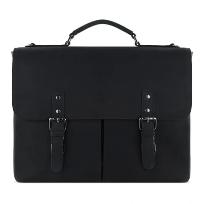 Abbildung von bugatti LUCA WITH FLAP Aktentasche, Herren, Größe: One Size, Schwarz
