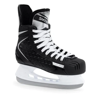 Abbildung von SMJ Vermont Herren Hockey Schlittschuhe Eislaufschuhe Hockeyschlittschuhe Eishockey Größen: 42, 43, 44, 45, 46, 47 (46)