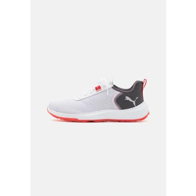Abbildung von Puma Fusion Crush Sport Golfschuhe Herren Mit Plain White/Dark Coal Größe: 46.5