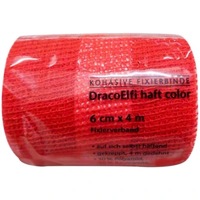 Abbildung von Dracoelfi haft Color Fixierbinde 6 cmx4 1 St